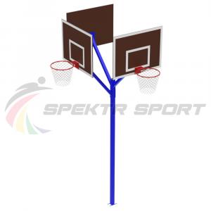 Купить Стойка баскетбольная уличная комбинированная (3 щита) в Отрадном 