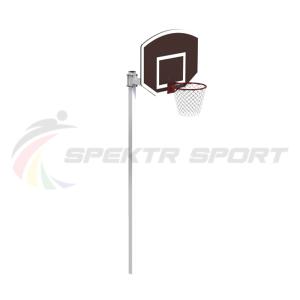 Купить Стойка стритбольная со щитом стационарная SP D 411 в Отрадном 