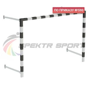 Купить Ворота мини-футбольные складные без сетки 2х3х0,5 м. (к-кт) в Отрадном 