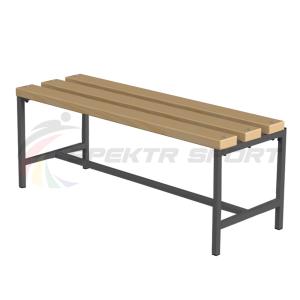 Купить Скамейка для раздевалок без спинки (цельная) 1000 мм в Отрадном 
