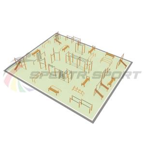 Купить Парковая площадка для Воркаут и WRK 6_76mm в Отрадном 