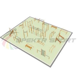Купить Парковая площадка для Воркаут и WRK 5_76mm в Отрадном 
